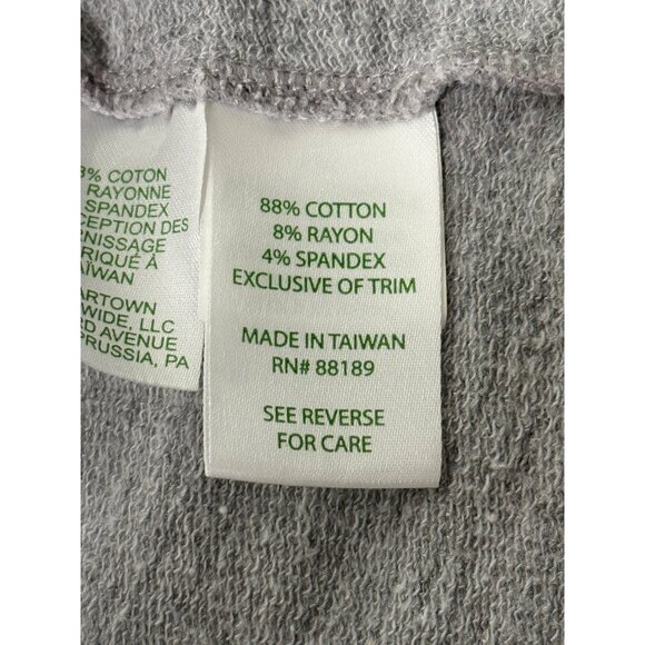 Lilly Pulitzer Women's Grey Pullover With Lace Trim & Half-Zip Collar Size S - Picture 8 of 9